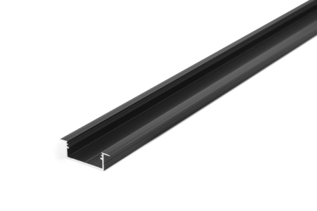 LED profil VARIO30-06 vestavný nízký, černý, ACDE-9/U9