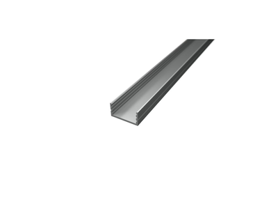 Hliníkový LED profil SURFACE 8, stříbrný