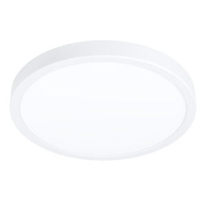 Bílý CCT přisazený LED panel FUEVA-Z, kulatý, 19,5W, 220-240V, IP44, 98843