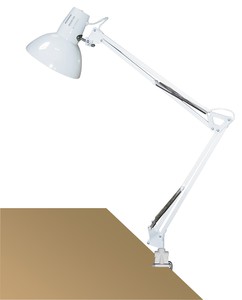 Stolní lampa Rabalux 4214 Arno bílá, E27 1x MAX 60W, IP20, 230VAC