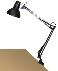 Stolní lampa Rabalux 4215 Arno černá, E27 1x MAX 60W, IP20, 230VAC