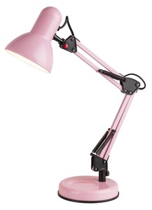 Stolní lampa Rabalux 4179 Samson růžová, E27 1x MAX 60W, IP20, 230VAC