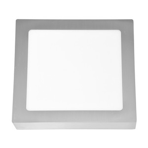 LED panel RAFA čtvercový přisazený, litý hliník, 18W