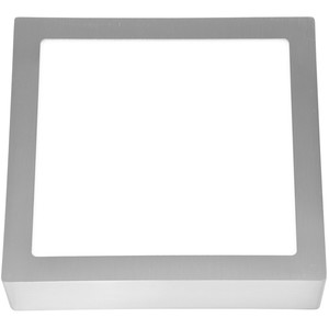 LED panel RAFA, čtvercový přisazený, litý hliník, 25W