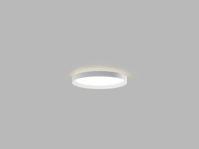 LED stropní svítidlo MOON 40, 36W, 220-240V, 2800 lm, 2CCT 3000K/4000K, bílé, ON/OFF, TRIAC, DALI/PUSH