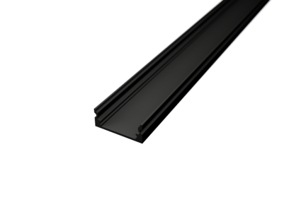 Hliníkový LED profil SURFACE 1, černý