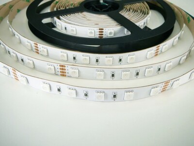 RGB LED pásek 24V-300 záruka 3 roky, IP20, 14,4W/m, 24V