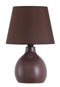 Stolní lampa Rabalux 4476 Ingrid hnědá, E14 1x MAX 40W, IP20