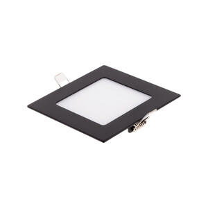 BSN6 LED panel 6W čtverec 120x120mm, černý