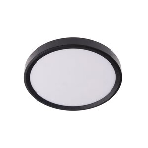 LED panel PANKA 30W CCT černé kulaté stropní