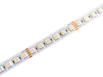 RGBW LED pásek 4v1, 30,6W/m, RGB+bílá, 12mm, PROFI, 24V, IP20, 90LED/m, 5050