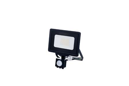 LED SMD reflektor se senzorem City Line 30W, IP65, černé provedení, OP5949