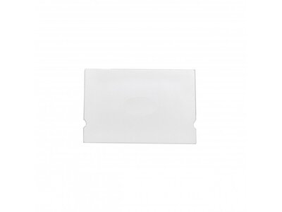 Koncovka profilu Surface 7 plná, bílá