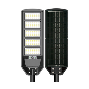 LED solární pouliční světlo 18W, IP65, 6000K, 18Ah, dálkové ovládání, OP9147