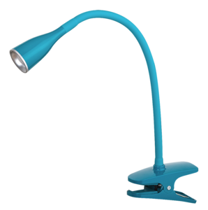 Stolní LED lampa Rabalux 4195 Jeff modrá, LED 4,5W