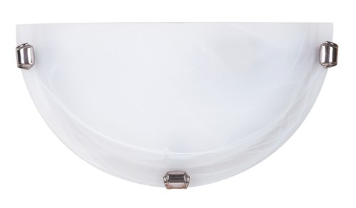 Nástěnné svítidlo Rabalux 3002 Alabastro půlkruh, E27, 300mm, bílá alabastr/ chrom, IP20, 230V