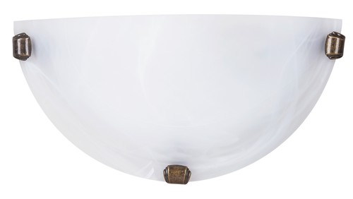 Stropní svítidlo Rabalux 3003 Alabastro půlkruh, E27, 300mm, bílá alabastr/ bronz, IP20, 230V