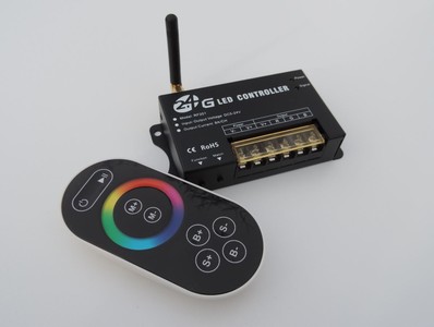 RF kontrolér RGB SMART3, 3 kanály, 12-24V, 16A, rádiový