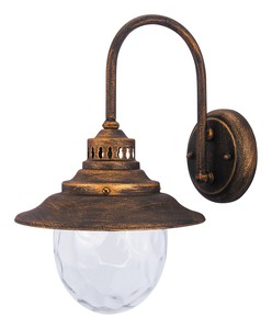 Fasádní lampa Rabalux 8677 Barcelona2, IP43, E27 max. 60W, antická zlatá barva