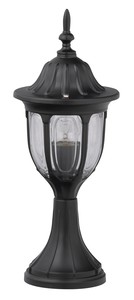 Zahradní lampa Rabalux 8343 Milano1, IP43, E27 1x max 60W, černá