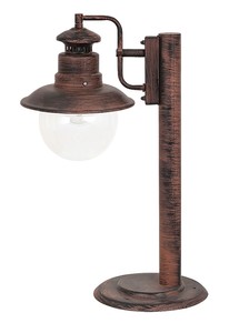 Zahradní nadčasová lampa Rabalux 8165 Odessa, IP44, E27 MAX 60W, antická hnědá
