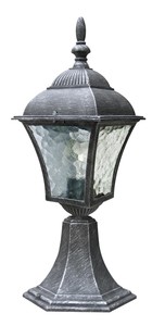 Zahradní lampa Rabalux 8398 Toscana3, IP43, E27 1x MAX 60W, antická stříbrná
