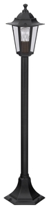 Zahradní lampa Rabalux 8210 Velence, IP43, E27 1x MAX 60W, černá