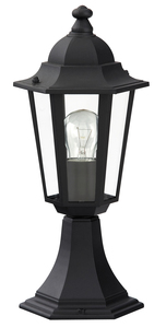 Venkovní svítidlo Rabalux 8206 Velence, IP43, E27 1x MAX 60W, černá