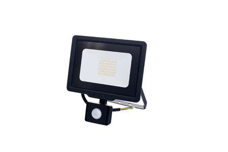 LED SMD reflektor se senzorem City Line 50W, IP65, černé provedení, OP5950