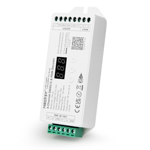 DMX ovladač BOXER 4v1 s displejem, 4 kanály, 12-24VDC, 20A, D4-CX, Mi-Light