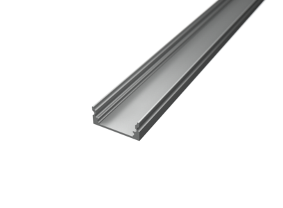 Hliníkový LED profil SURFACE 1, stříbrný