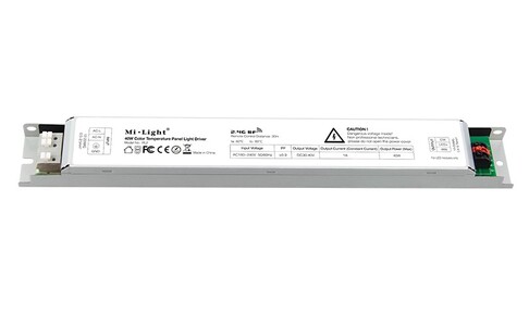 40W ovladač osvětlení panelu (teplota barvy), RF 2.4G, 240VAC, PL2, Mi-Light