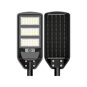 LED solární pouliční světlo 12W, IP65, 6000K, 12Ah, dálkové ovládání, OP9146