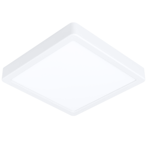 Bílý CCT přisazený LED panel FUEVA-Z, 16,5W, 220-240V, IP44, 210x210mm, 900104