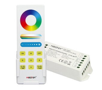 RGB+CCT SET 1 kanálového ovladače a přijímače, max.15A, RF 2.4GHz, FUT045A, Mi-Light