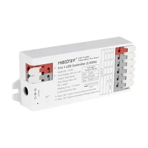 LED přijímač 3v1 pro RGB/RGBW/RGB+CCT pásky, 2.4GHz, DC12~24V, 12A, Mi-Light, E3-RF