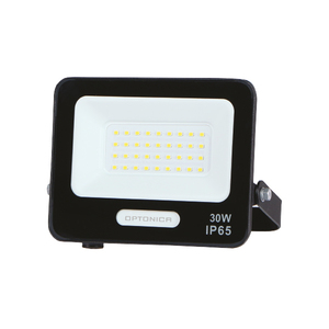 LED SMD reflektor 30W, IP65, černé provedení