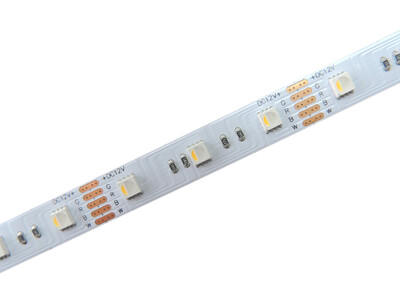 RGBW LED pásek 4v1, 19,2W/m, RGB+bílá, 10mm, PROFI, 12V, IP20, 60LED/m, 4040, 5let záruka