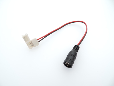 Přívodní kabel CLICK s DC konektorem pro LED pásky 8mm 