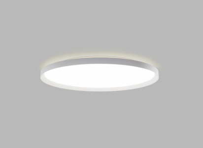 LED stropní svítidlo MOON 80, 88W, 220-240V, 6160lm, 2CCT 3000K/4000K, bílé, TRIAC, DALI/PUSH