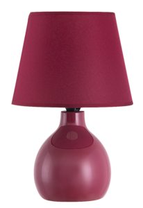 Stolní lampa Rabalux 4478 Ingrid claret, E14 1x MAX 40W, IP20