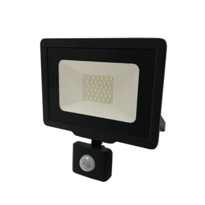 Moderní LED reflektor s čidlem, 20W, 230VAC, 1600lm