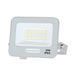 LED SMD reflektor 20W, IP65, bílé provedení