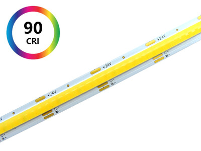 CCT COB 2700-6500K, CRI>90, PROFI, 16W LED pásek, 24VDC, 10mm, 608LED/m, záruka 5 let