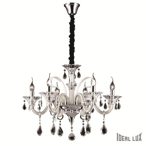 Závěsné svítidlo Ideal Lux Colossal SP6 avorio 081540 béžová 66cm 1