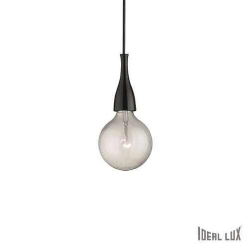 Závěsné svítidlo Ideal Lux 009407 Minimal SP1 nero Závěsné svítidlo Ideal Lux 009407 Minimal SP1 nero 1