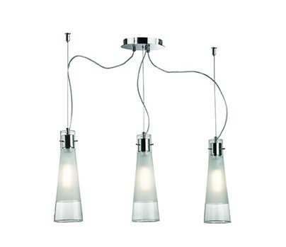 Závěsné svítidlo Ideal Lux Kuky Clear SP3 033952 Závěsné svítidlo Ideal Lux Kuky Clear SP3 033952 1