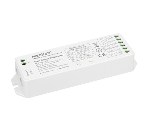 Přijímač BOXER 5V1, RGB+CCT ,2.4GHz RF, LS2, Mi-Light 1