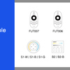 Dvoubarevný CCT LED přijímač, výkonová verze, 12-36V, 20A, RF 2.4GHz, FUT035P, Mi-light 2