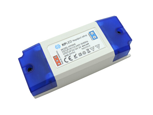 Napájecí zdroj CS24, 24W, 12V, 2A, IP20 1